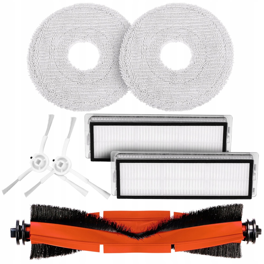 Extralink 7-i-1 sett med filtre og børster - for Xiaomi S10 / X10 / X20 robotstøvsugere