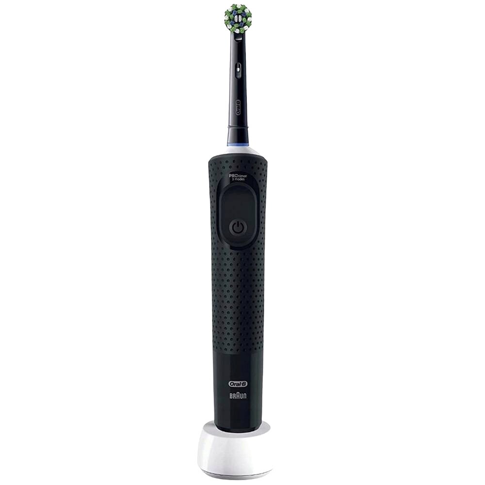 $ 0000170n Vitality Pro elektrisk tannbørste - Svart - 3 børstemoduser - 2D-teknologi - Timer