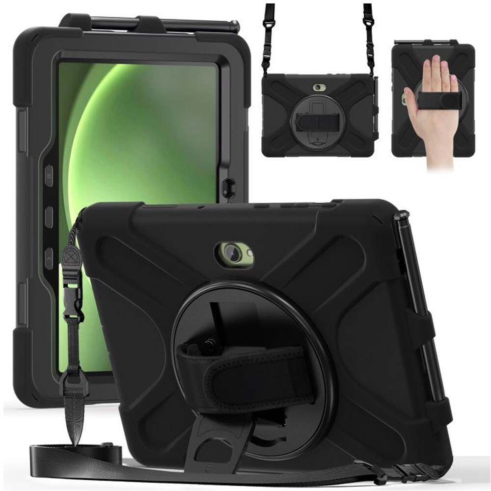 Beskyttelsesdeksel for Samsung Galaxy Tab Active Pro T540 / T545 / Tab Active4 Pro - Svart