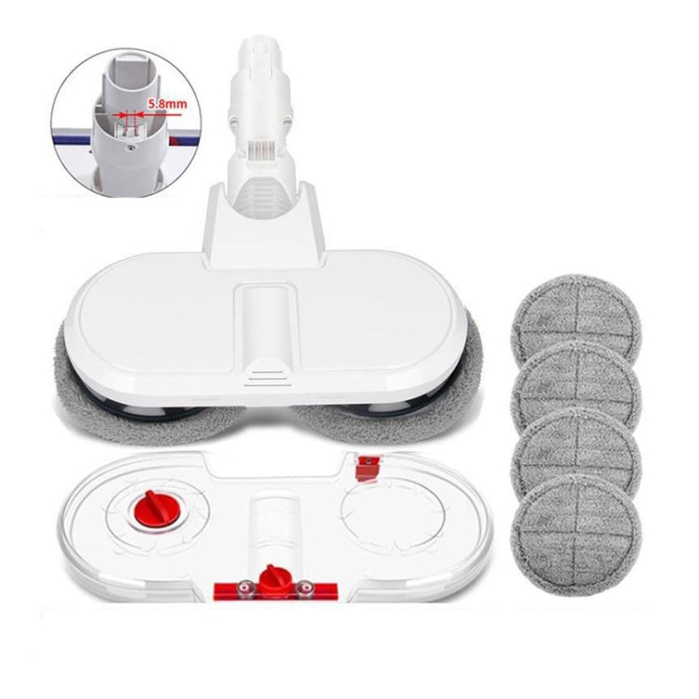 Moppmunnstykke med vanntank for Xiaomi Dreame/Dyson - Dobbelroterende mopphjul