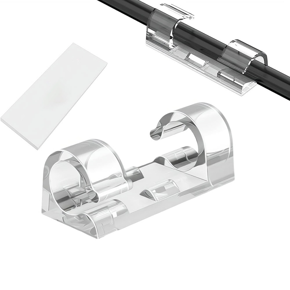 Selvklebende kabelklemme 4-6 mm 20-pk