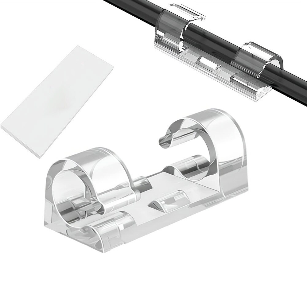 Selvklebende kabelklemme 6-10 mm 20-pakning