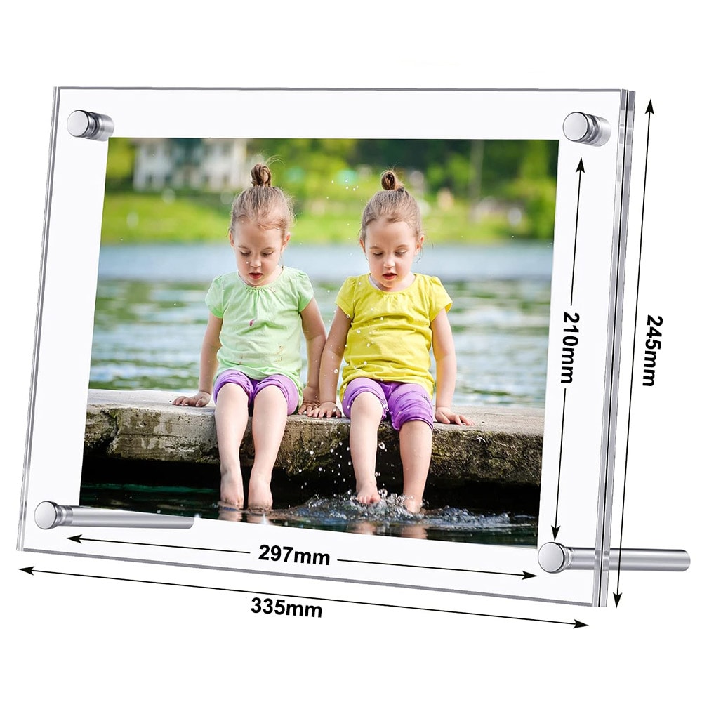 Pleksiglass for foto eller kunst 33,5x24,5cm