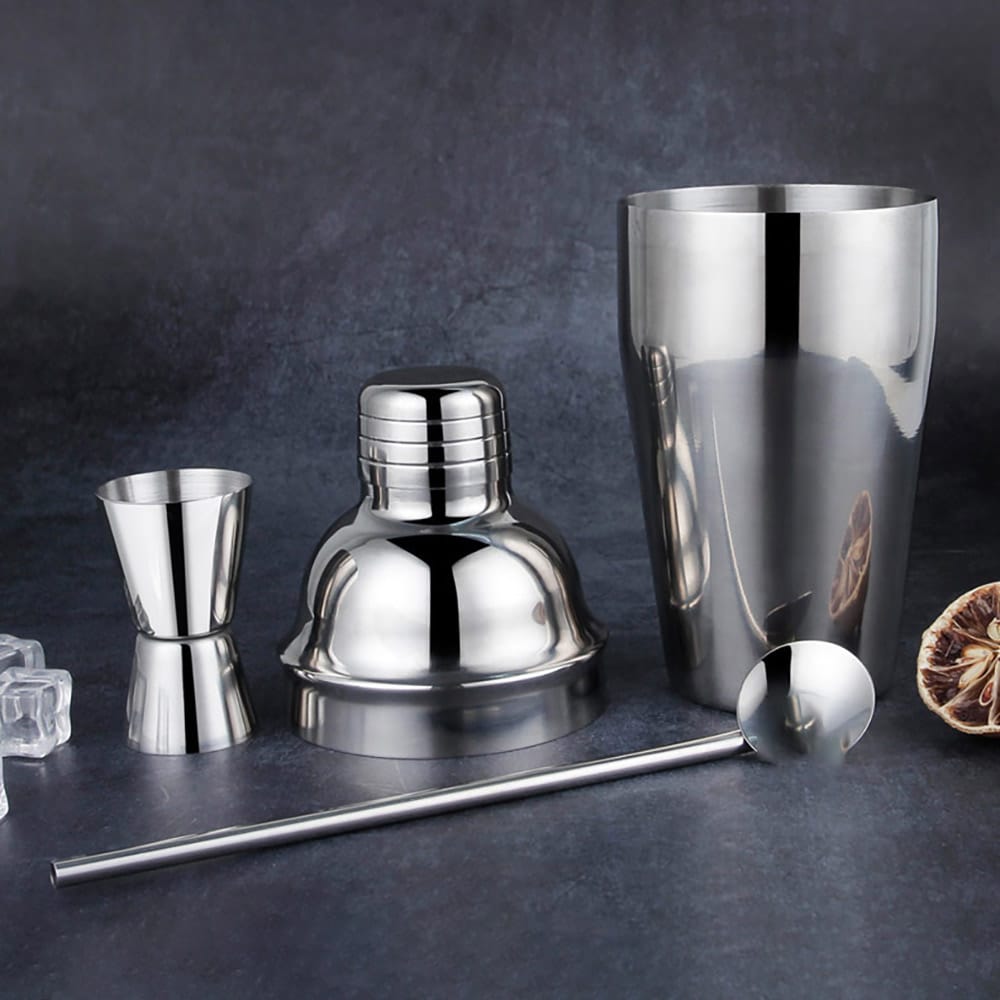 Cocktailshaker-sett 5 deler - 750 ml