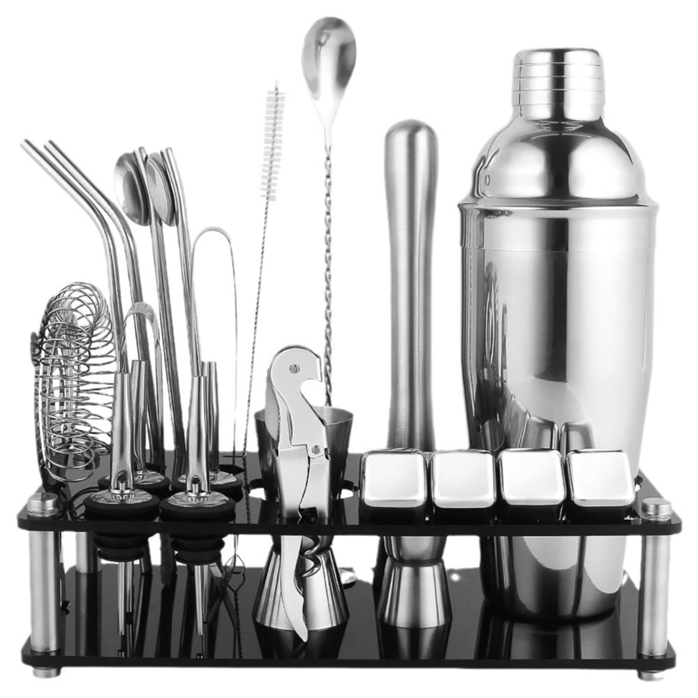 Cocktailshaker-sett 23 deler 750 ml