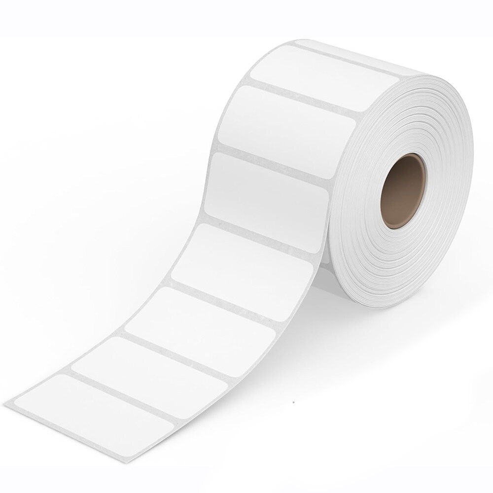 Etikettrull for termoskriver 20 x 50 mm - 2500 etiketter per rull