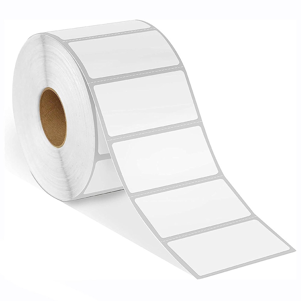 Etikettrull for termoskriver 50 x 30 mm - 1500 etiketter per rull