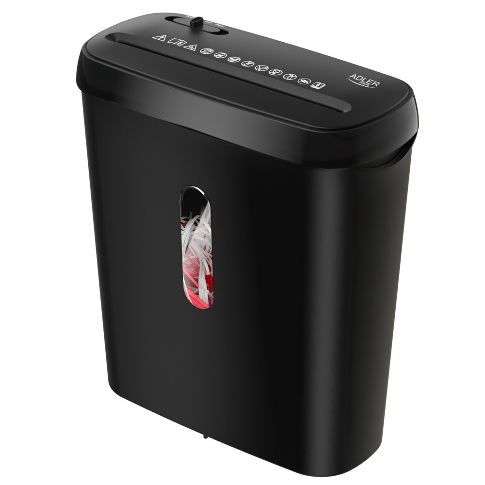 A4 makuleringsmaskin med 8 liters beholder - Svart