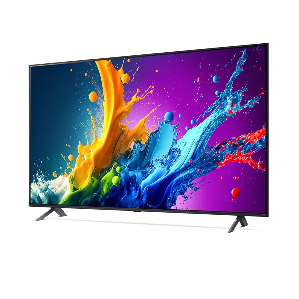 LG QNED80T 43" 4K QNED Smart TV (2024) med AI-prosessor og webOS