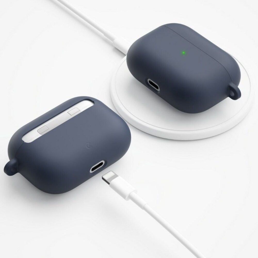 Keybudz PodSkinz HyBridShell Series Hardt skall for Airpods 3 - Blå