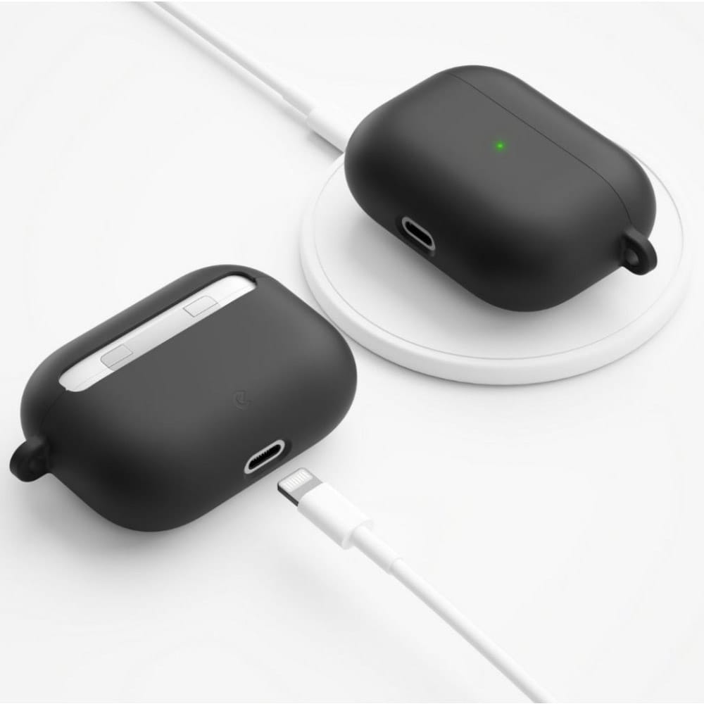 Keybudz PodSkinz HyBridShell Series Hardt skall for Airpods Pro - Svart