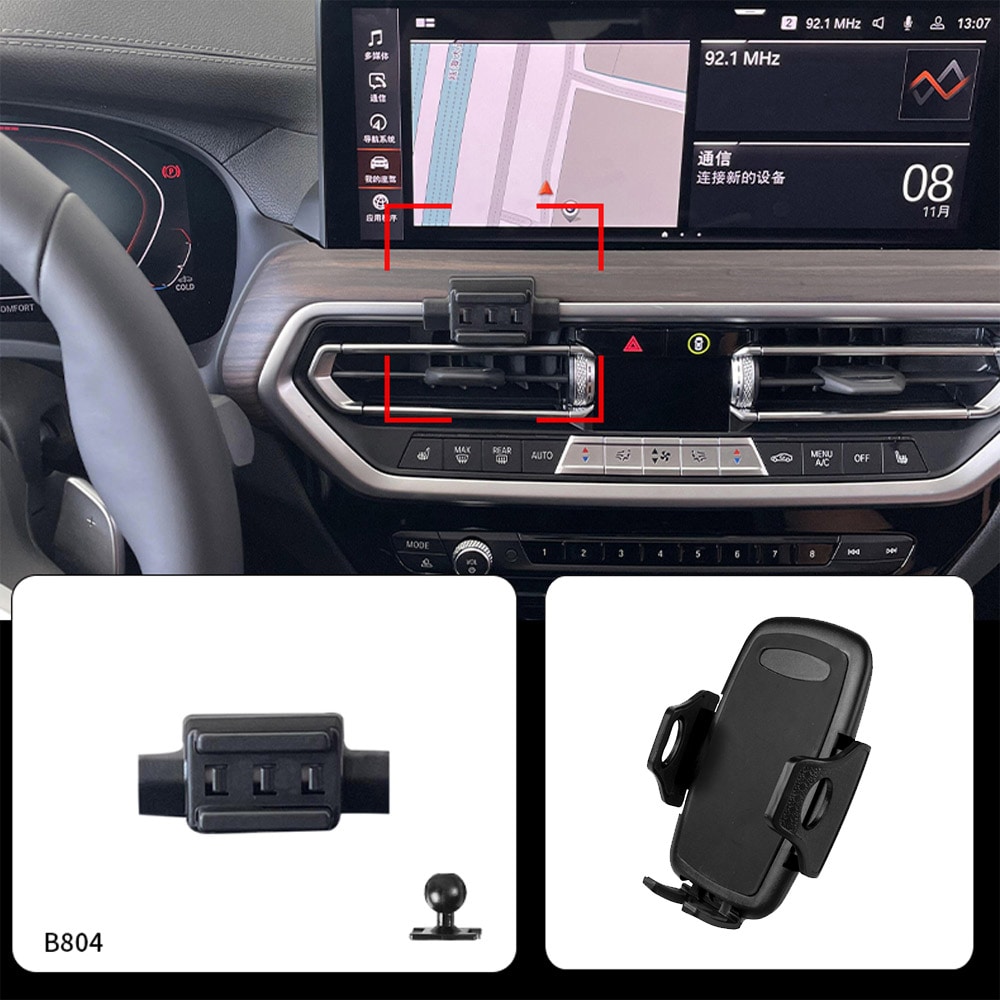 Mobilholder BMW X3 2022-2023 / BMW X4 / BMW IX3 G01