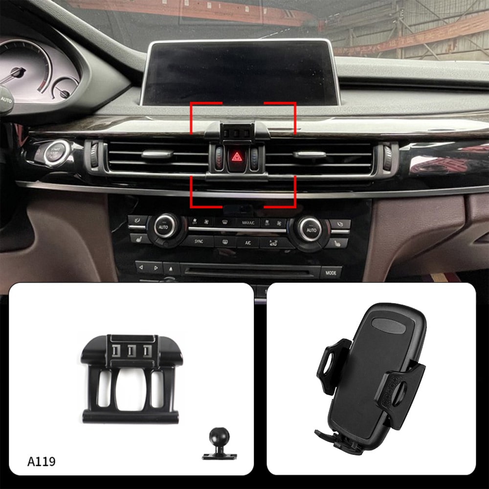 Mobilholder BMW X5 2014-2018 / BMW X6 2015-2019 F15 / F16