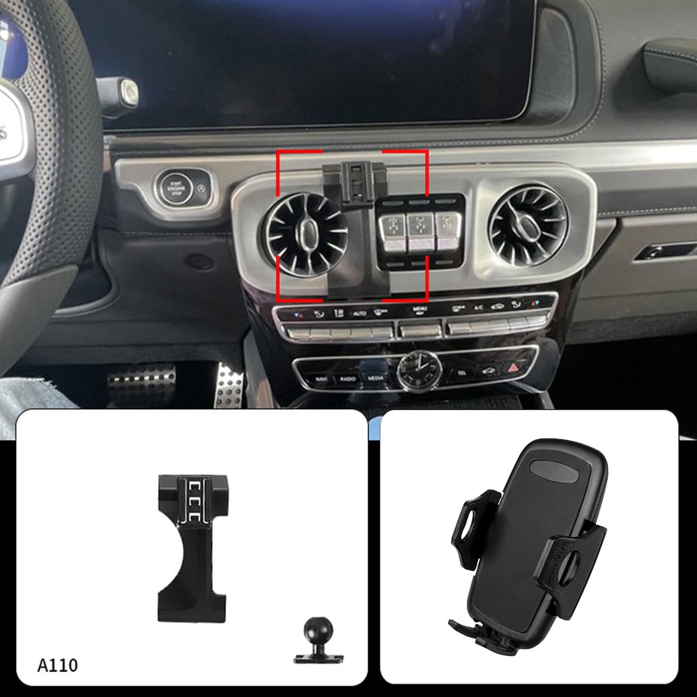 Mobilholder Mercedes-Benz Big G (2019-2022 modeller G500/G350/G63 AMG)