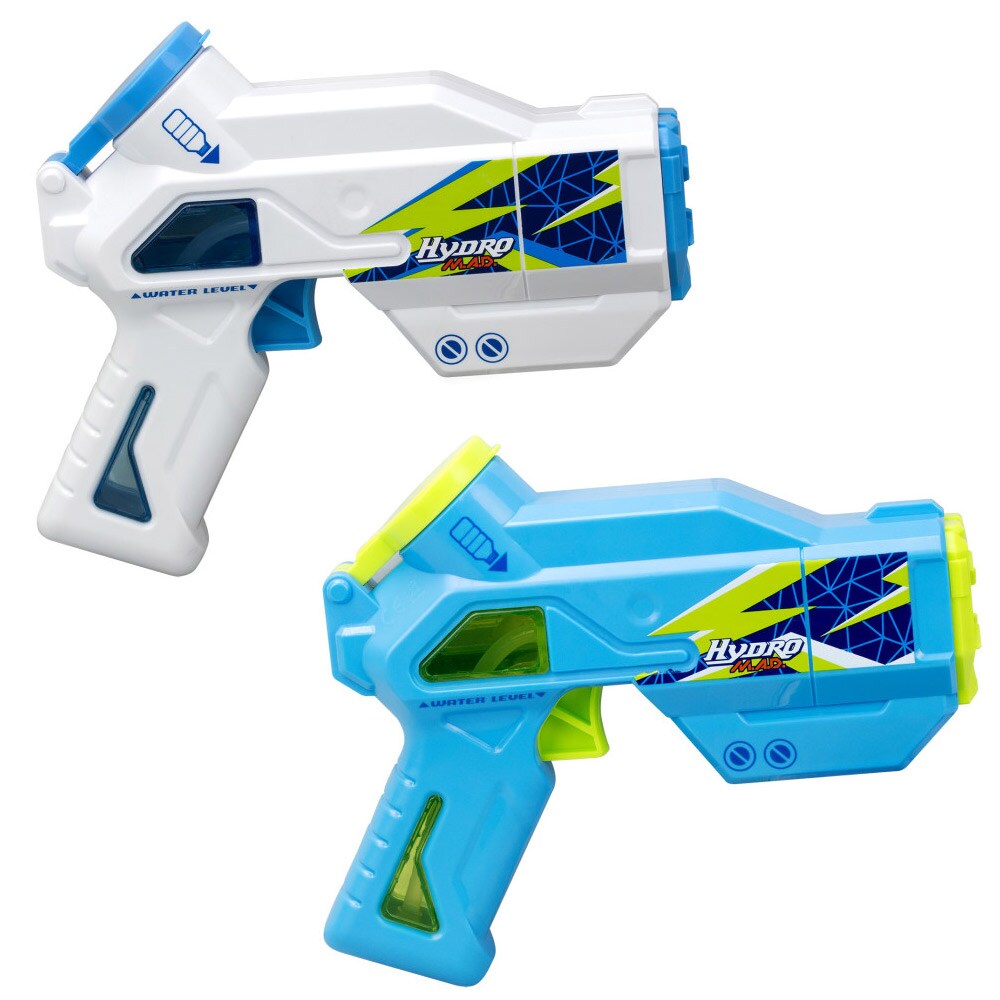 Silverlit Hydro Mad Mini Blaster 2-pk - elektriske vannpistoler med 5 m rekkevidde