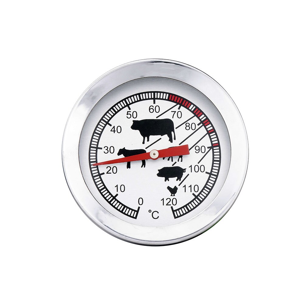Kjøtt- og grilltermometer med tydelig temperaturvisning