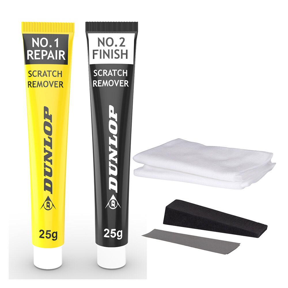 Reparasjonssett / ripefjerner for billakk med polish og finish - fungerer også på metallic-lakk