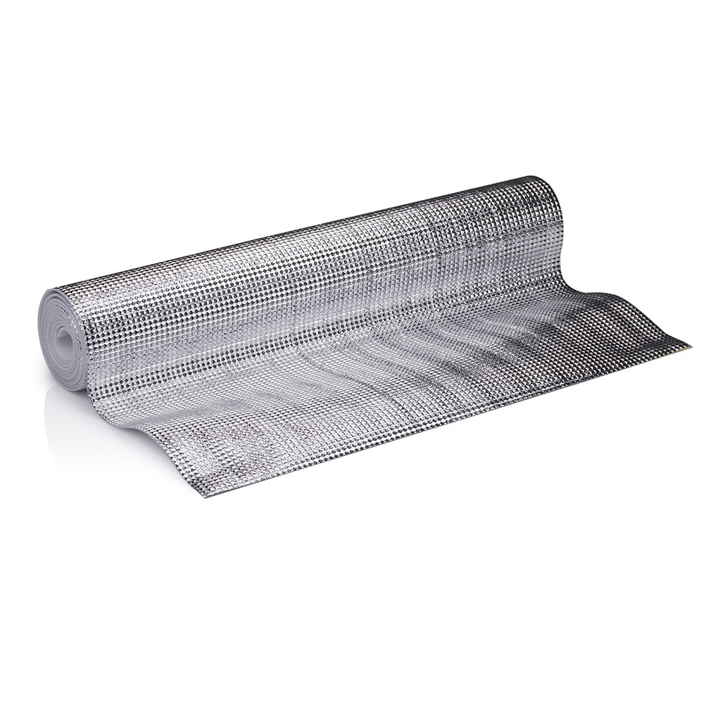 Varmereflekterende radiatorfolie 250 × 50 cm - energibesparende isolasjon