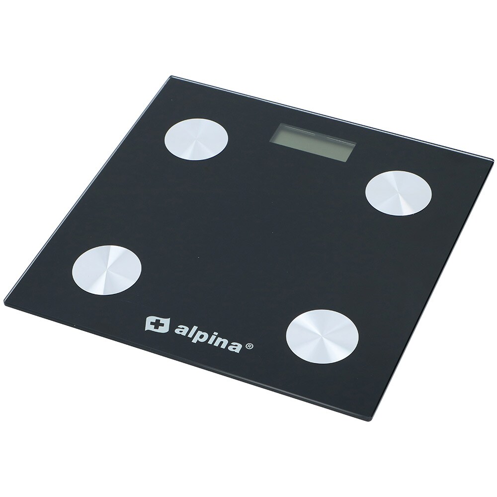 Personvekt med kroppsanalyse via Bluetooth og minne for 8 profiler