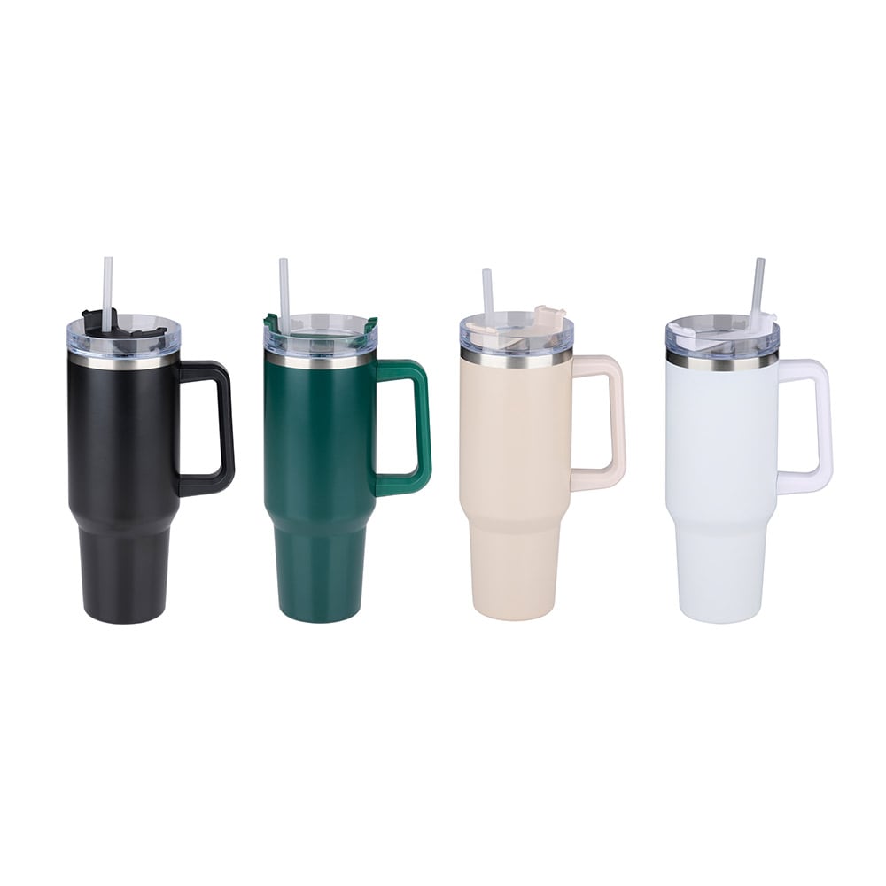 Tumblerkrus med sugerør 1200 ml
