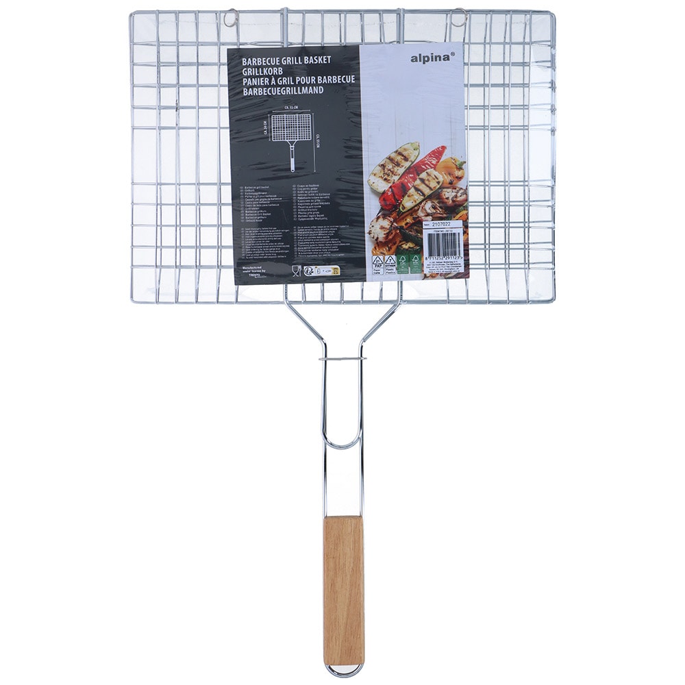 Grillhylster med trehåndtak