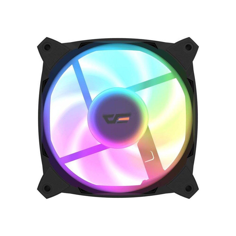 Darkflash Chassis-vifte med ARGB 120 mm - Svart