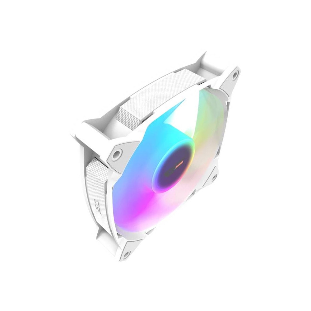 Darkflash Chassisvifte med ARGB 120 mm - Hvit