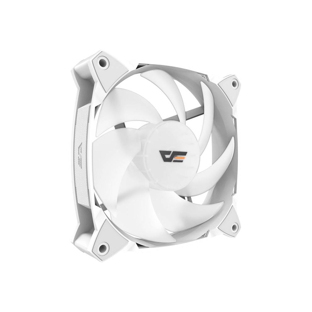 Darkflash Chassisvifte med ARGB 120 mm - Hvit