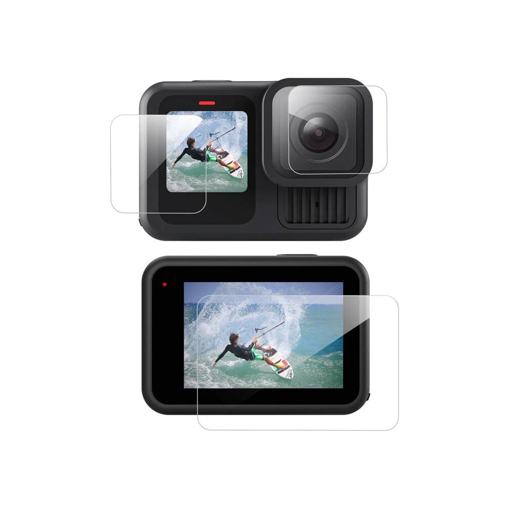 Skjerm og objektiv sydd til GoPro Hero 13