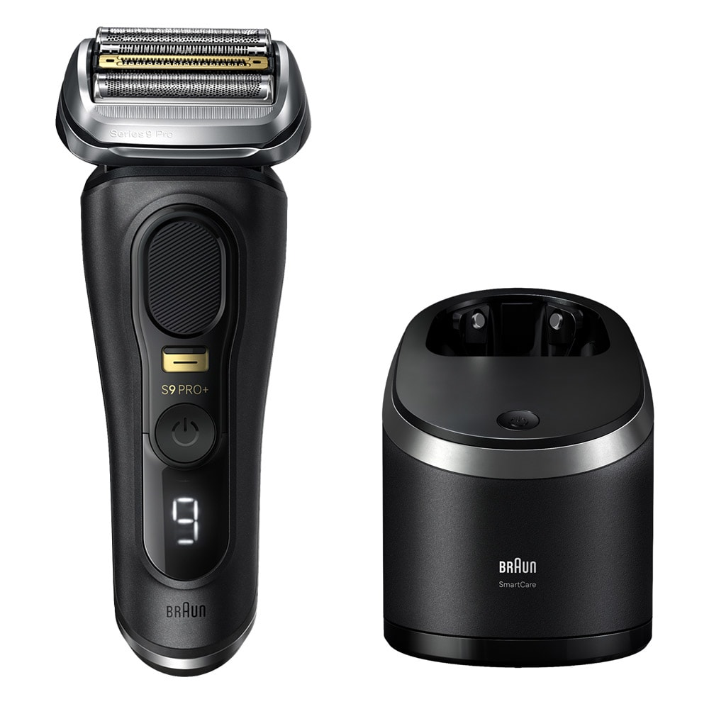 Braun Series 9 Pro+ 9560cc - Våt- og tørrbarbermaskin med rengjøringsstasjon