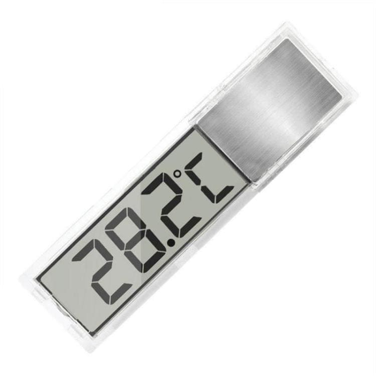 Digitalt akvarietermometer - Sølv