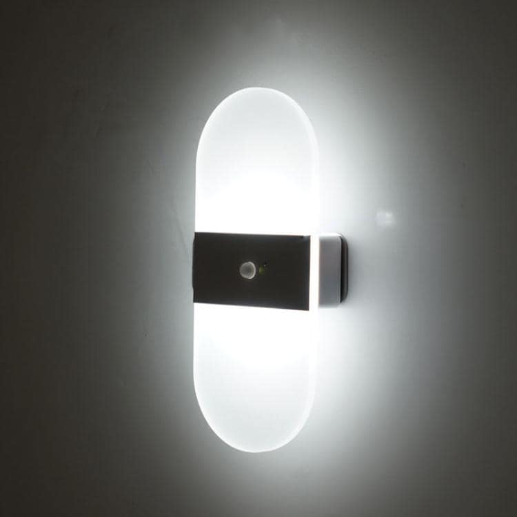 LED nattlampe med magnetisk feste og bevegelsessensor