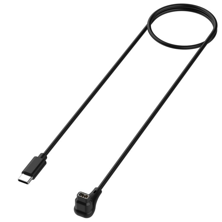 Ladekabel med USB-C for COROS Pace Pro treningsklokke – 1 m, svart