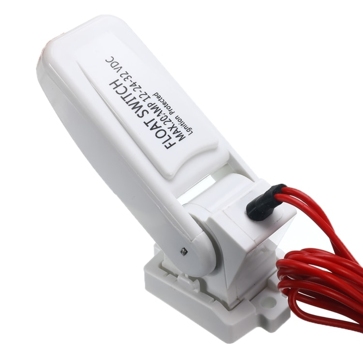 Automatisk flottørbryter for lensepumpe - 12 V elektrisk styrt