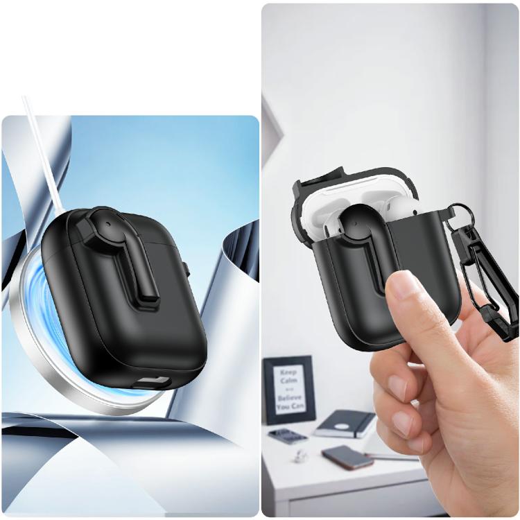 Deksel til AirPods 2 - Rosa og hvit