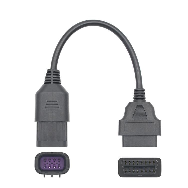 OBD2 8-pinners til 16-pinners adapterkabel for Polaris - Svart