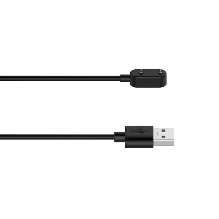 Magnetisk USB-lader for Huawei Band 10 / 9 / 8 - 1 m, svart