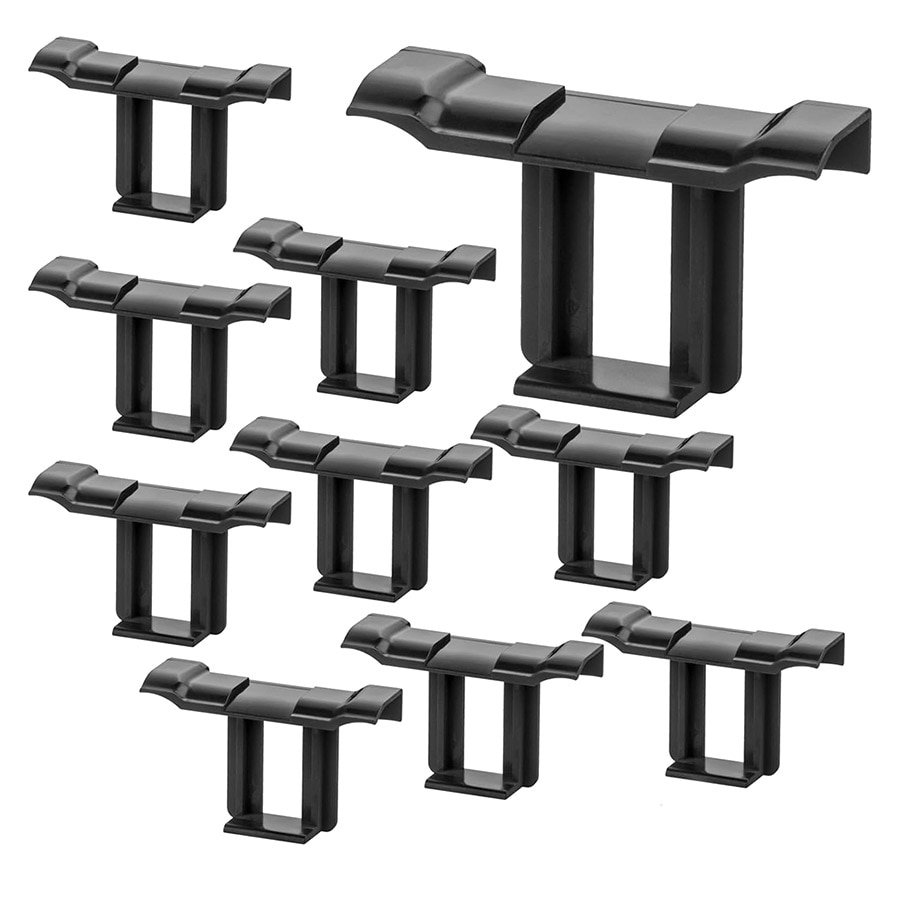 ABS-vanndreneringsklemme for solcellepanel - 30 mm, 10-pk