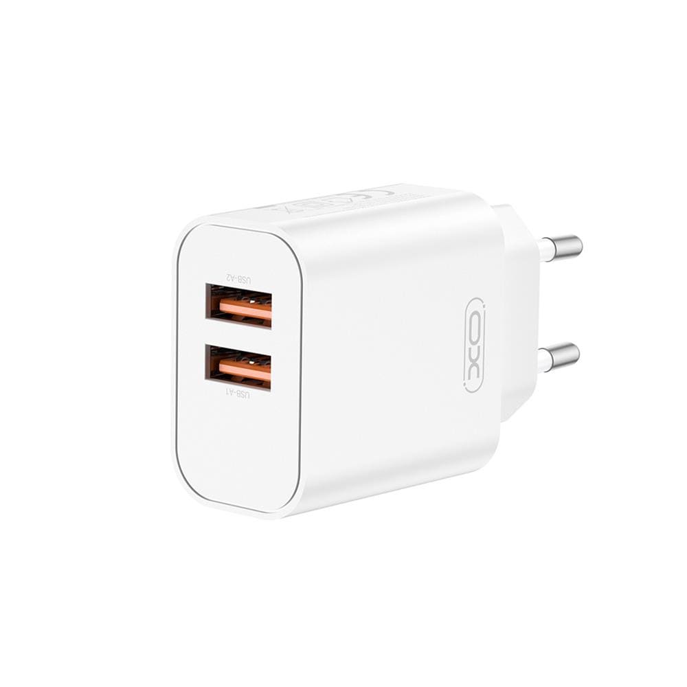 XO USB-lader med 2xUSB 2,4A