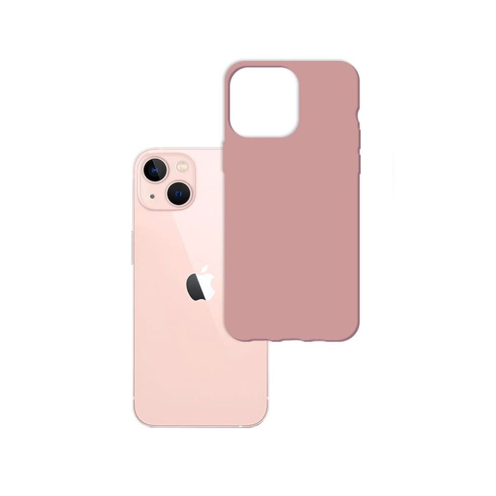 3mk Matt veske for iPhone 14 Plus - Rosa