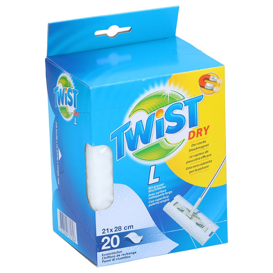 Twist Dry støvkluter 20-pakning - 21 x 28 cm