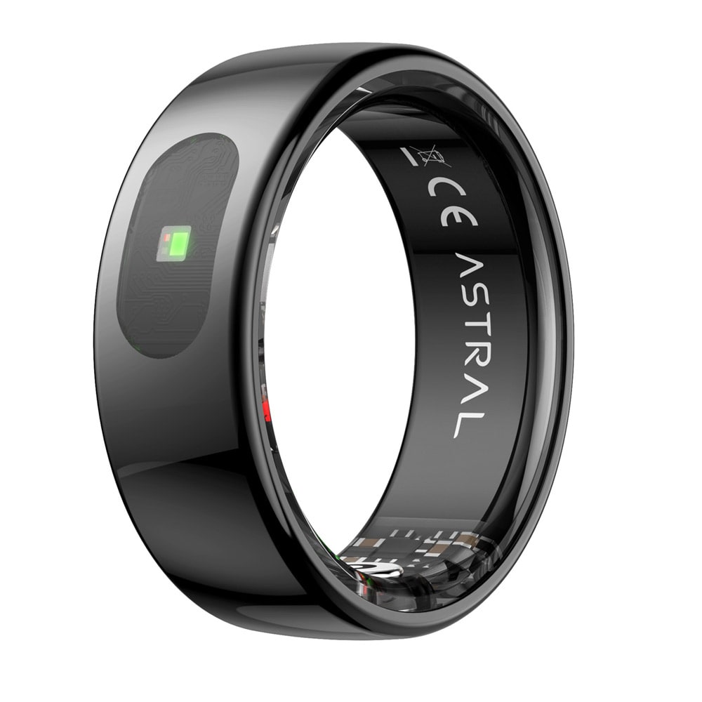 Forever Smartring Astral SR-100 Svart - Størrelse 9