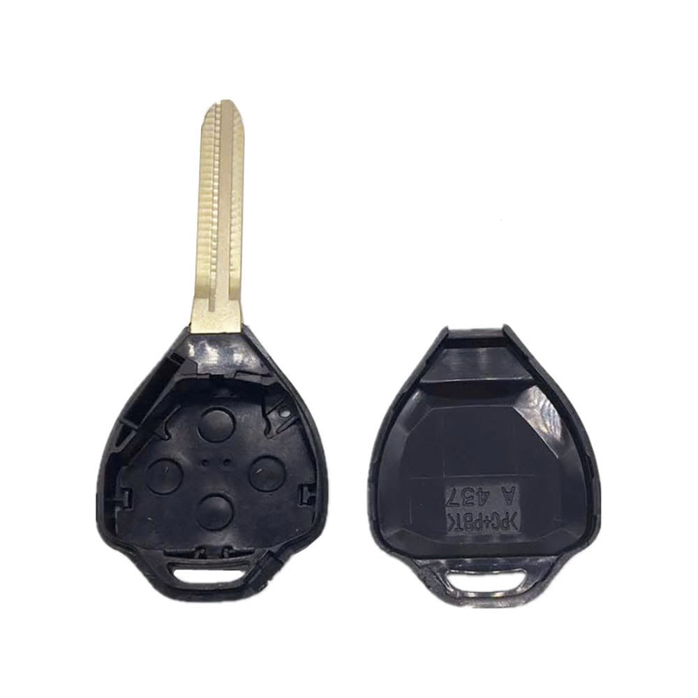 Bilnøkkelskall med 3+1 knapper for Toyota Camry