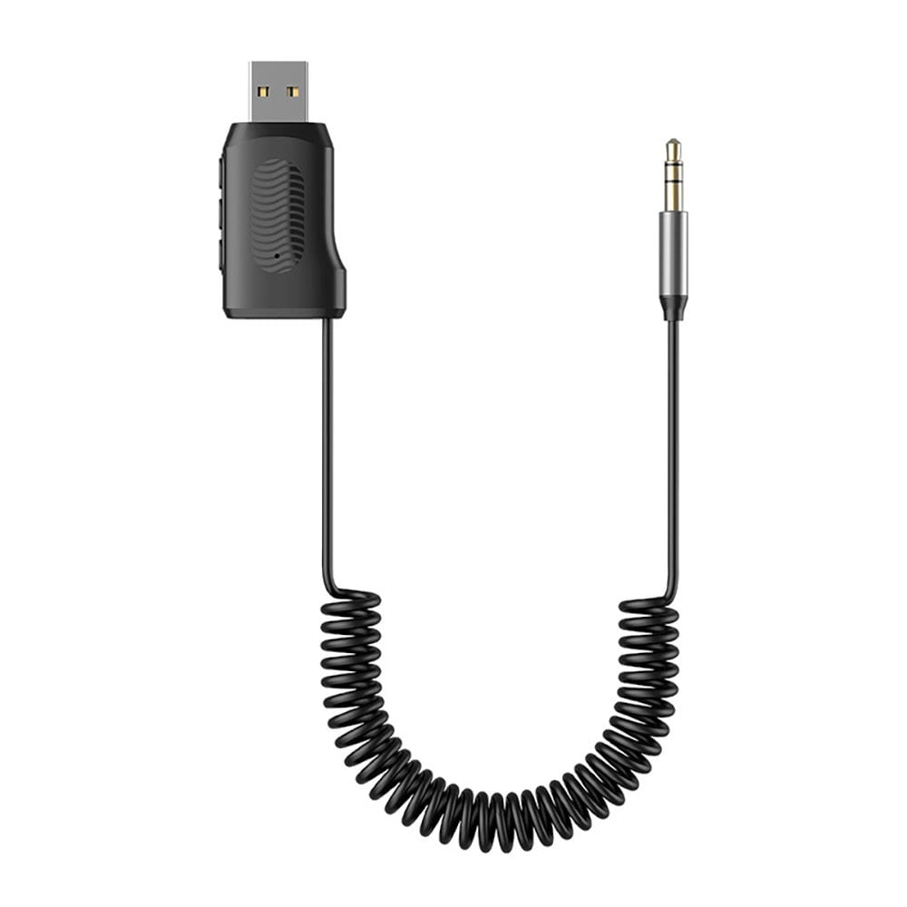 Trådløs Bluetooth 5.3 AUX-biladapter med USB
