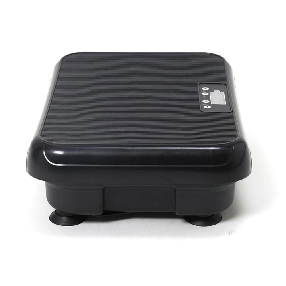 Vibrasjonsplate med LCD-skjerm, 44 cm – Svart / Vibrasjonsplattform / Treningsplate / Vibro Shaper