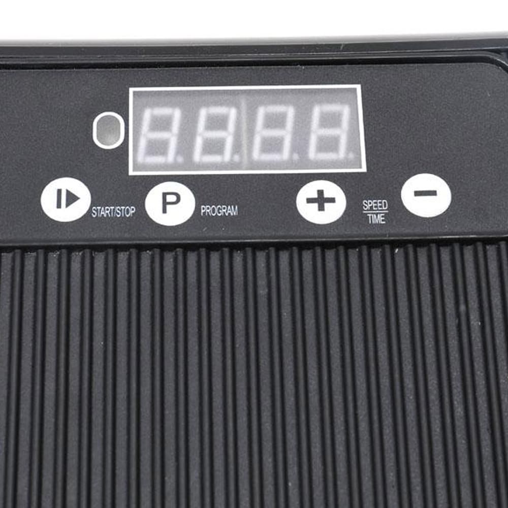 Vibrasjonsplate med LCD-skjerm, 44 cm – Svart / Vibrasjonsplattform / Treningsplate / Vibro Shaper