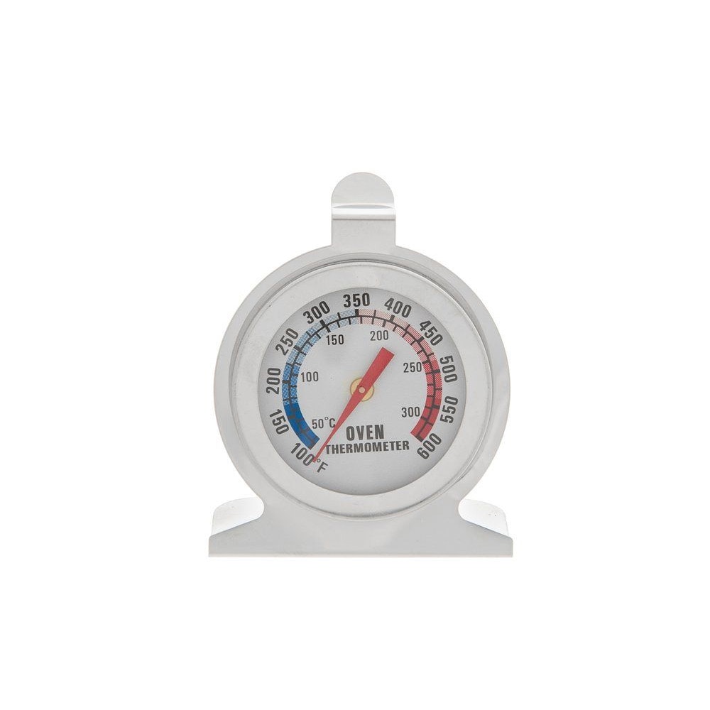 Analogt ovnstermometer med to temperaturskalaer, 0-300 °C