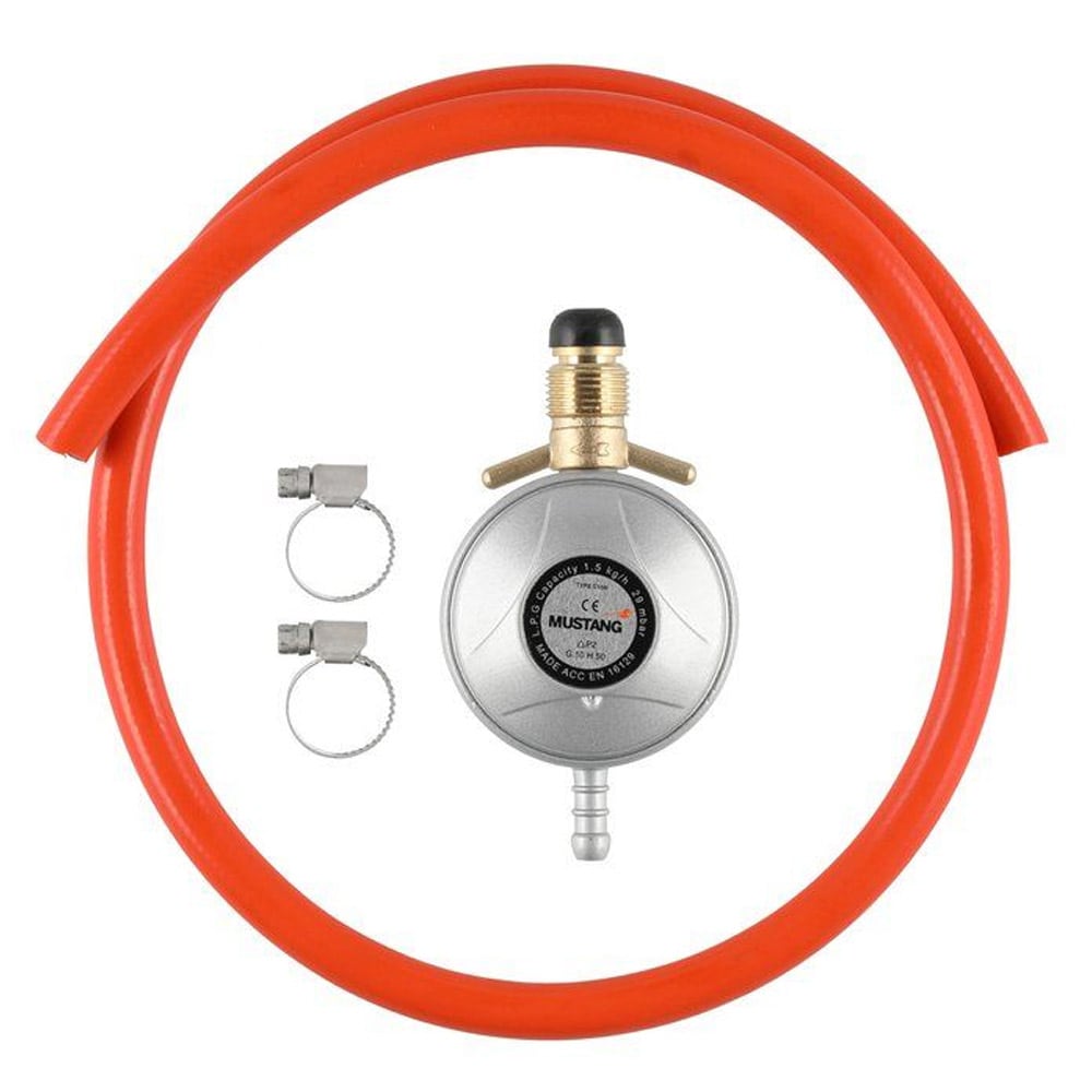 POL-sett med lavtrykksregulator 30 mbar for sideventilflaske