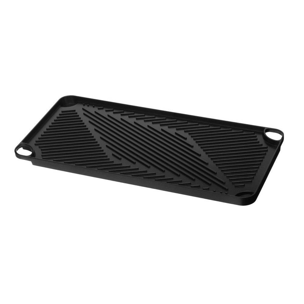Vendbar grillrist i støpt aluminium med non-stick-belegg, 46 x 23 cm