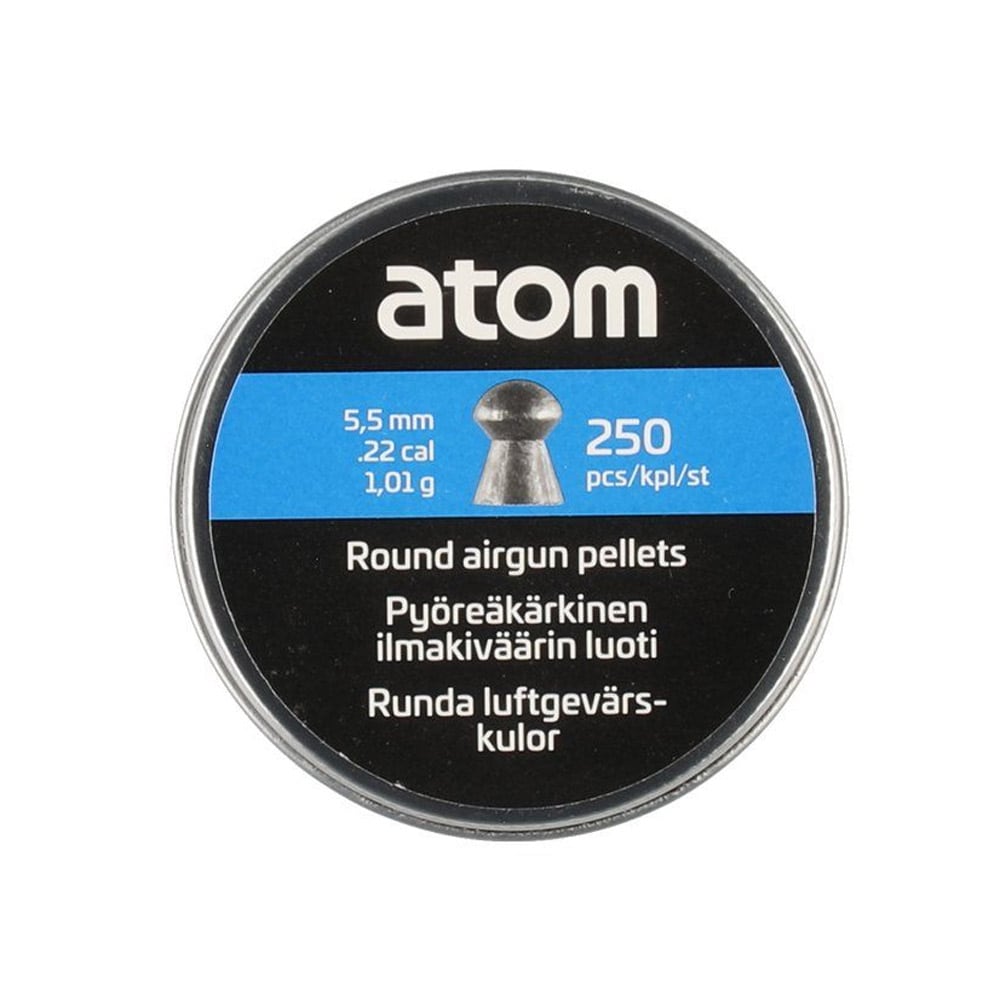 Luftgeværskudd 5,5 mm – 250 stk